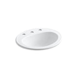 Kohler - Pennington 20-1/4'' oval drop-in bathroom sink - White