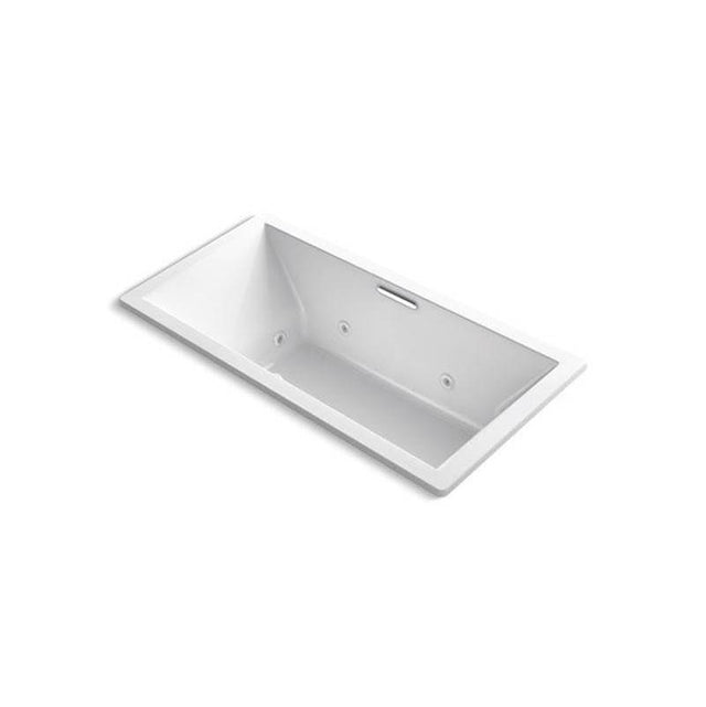 Kohler - Underscore 72'' x 36'' drop-in heated whirlpool bath - White
