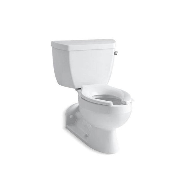 Kohler - BarringtonE Two-piece elongated toilet, 1.0 gpf - White