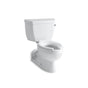 Kohler - BarringtonE Two-piece elongated toilet, 1.0 gpf - White