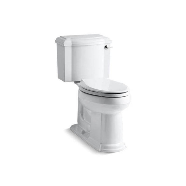 Kohler - Devonshire Two-piece elongated toilet, 1.28 gpf - White