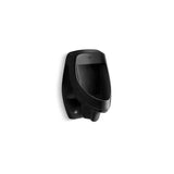 Kohler - DexterE Siphon-jet half-stall 0.51/41.0 gpf urinal, rear spud - Black