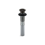 Kohler - Bathroom sink grid drain without overflow - Oil Rubbed Bronze