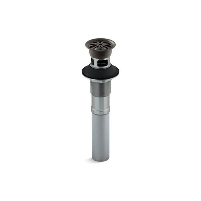 Kohler - Bathroom sink grid drain with overflow - Oil Rubbed Bronze
