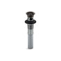 Kohler - Bathroom sink grid drain with overflow - Oil Rubbed Bronze