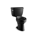 Kohler - Highline Classic Two-piece elongated toilet, 1.6 gpf - Black