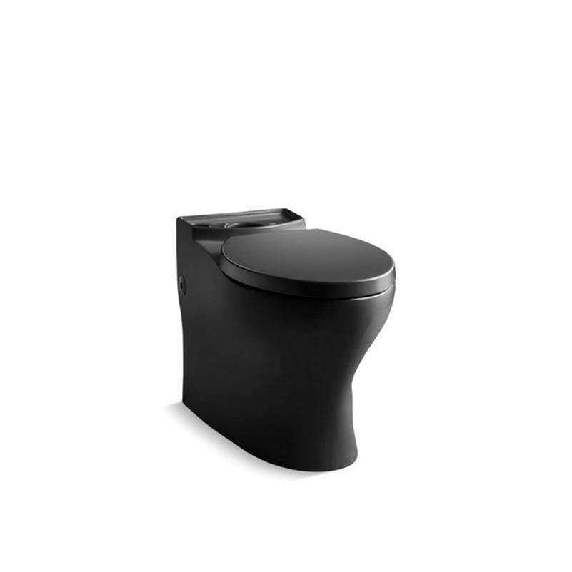 Kohler - Persuade Elongated toilet bowl with skirted trapway - Black