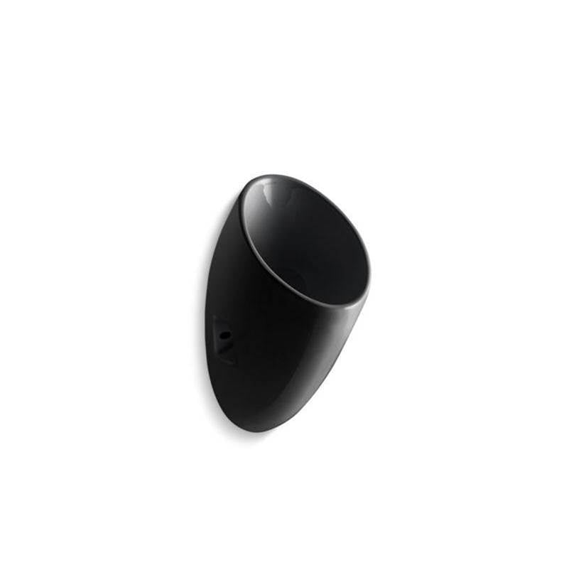 Kohler - Steward Half-stall waterless urinal - Black