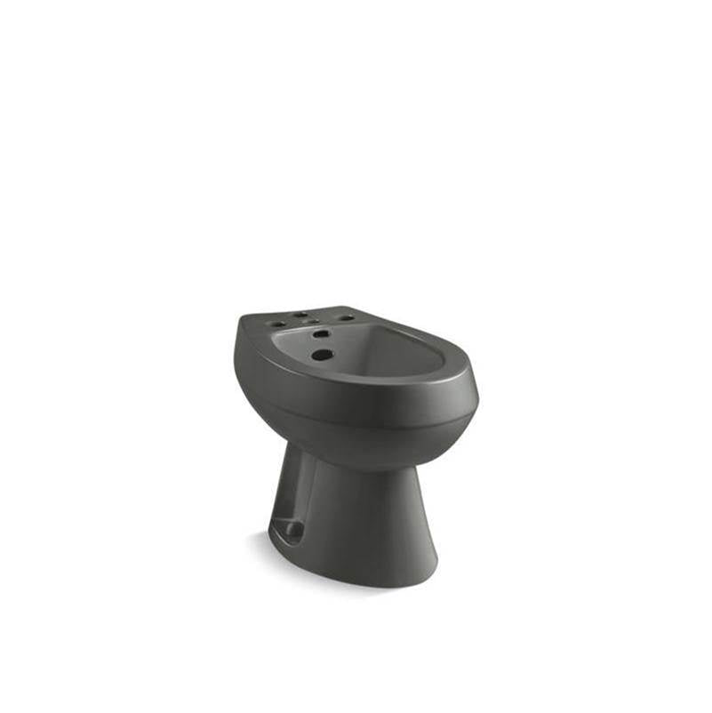 Kohler - San Tropez Vertical spray bidet with 4 faucet holes - Thunder Grey