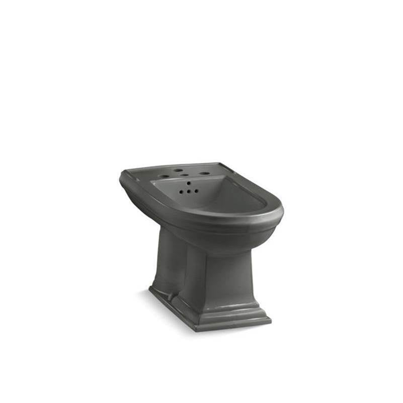 Kohler - Memoirs Vertical spray bidet with 4 faucet holes - Thunder Grey