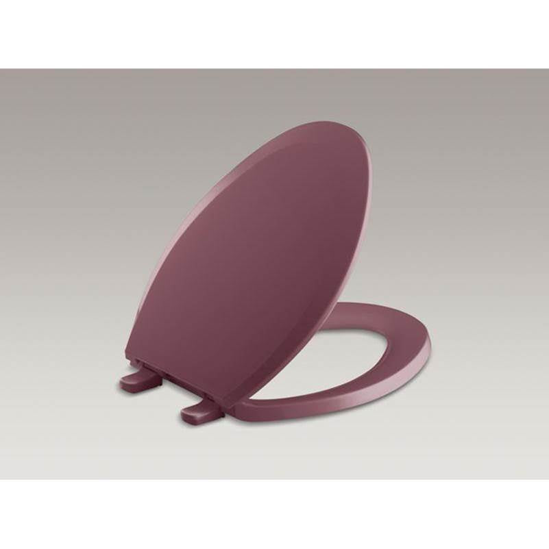 Kohler - LustraE Quick-ReleaseE elongated toilet seat - Raspberry Puree