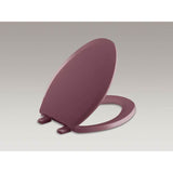 Kohler - LustraE Quick-ReleaseE elongated toilet seat - Raspberry Puree