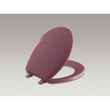 Kohler - LustraE Quick-ReleaseE round-front toilet seat - Raspberry Puree
