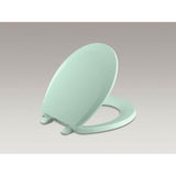 Kohler - LustraE Quick-ReleaseE round-front toilet seat - Seafoam Green