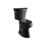 Kohler - Highline Two-piece elongated toilet, 1.6 gpf - Black