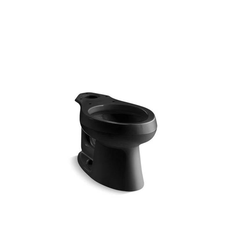 Kohler - Wellworth Elongated toilet bowl - Black