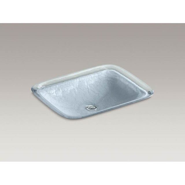 Kohler - Inia 20-3/4'' rectangular drop-in bathroom sink, no overflow - Opaque Dusk