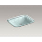 Kohler - Inia 20-3/4'' rectangular drop-in bathroom sink, no overflow - Opaque Doe