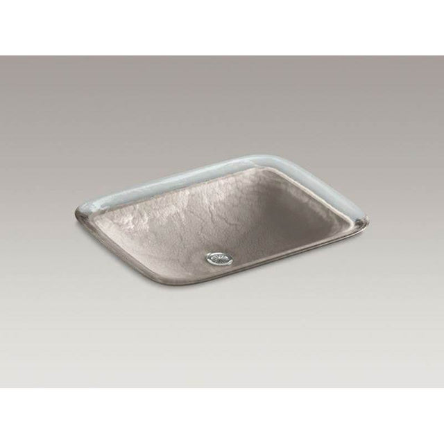 Kohler - Inia 20-3/4'' rectangular drop-in bathroom sink, no overflow - Opaque Doe