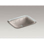 Kohler - Inia 20-3/4'' rectangular drop-in bathroom sink, no overflow - Opaque Doe
