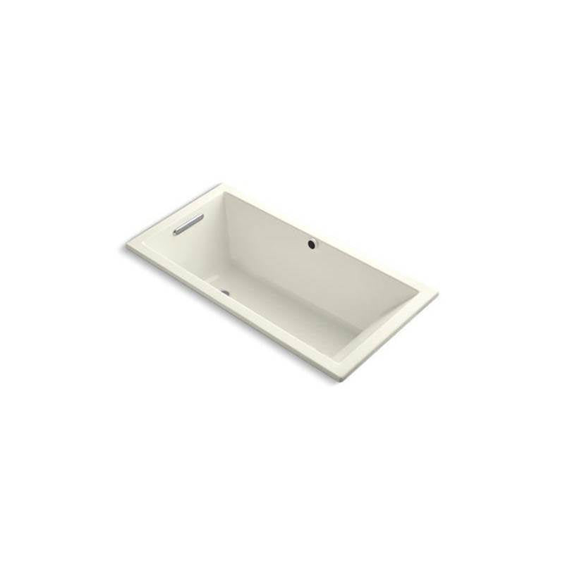 Kohler - Underscore 60'' x 30'' drop-in bath with Bask heated surface - Biscuit