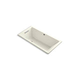 Kohler - Underscore 60'' x 30'' drop-in bath with Bask heated surface - Biscuit