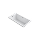 Kohler - Underscore 60'' x 32'' drop-in bath with Bask heated surface - White