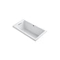 Kohler - Underscore 60'' x 32'' drop-in bath with Bask heated surface - White