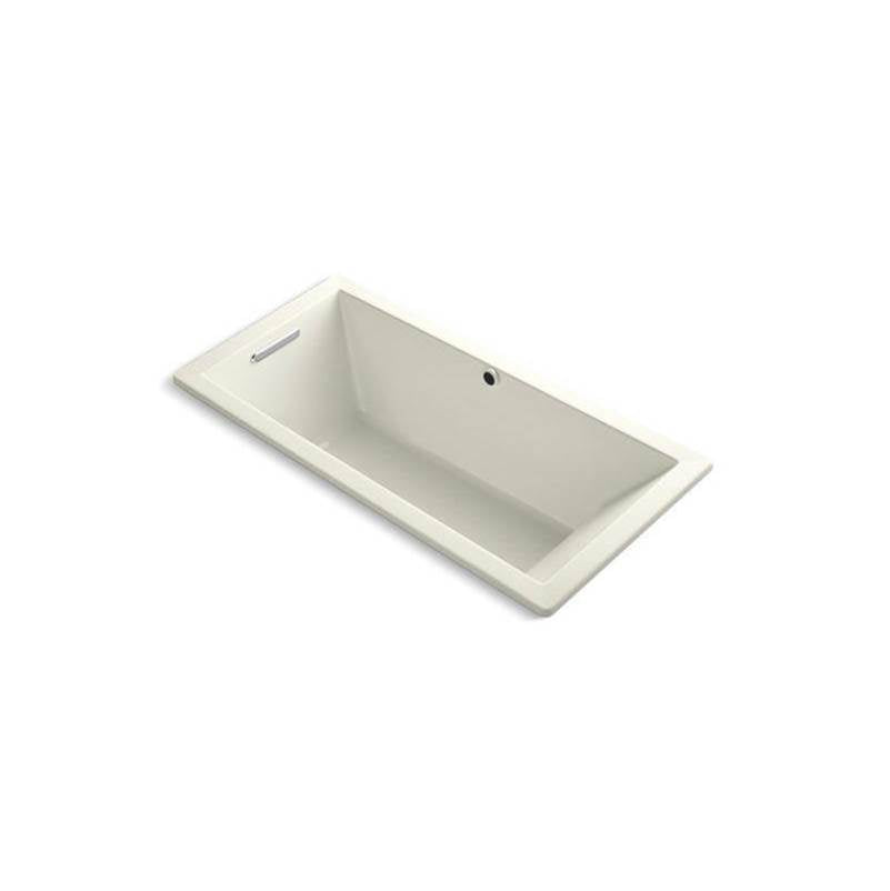 Kohler - Underscore 66'' x 32'' drop-in bath with Bask heated surface - Biscuit