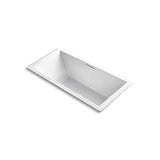 Kohler - Underscore 72'' x 36'' drop-in bath with Bask heated surface - White