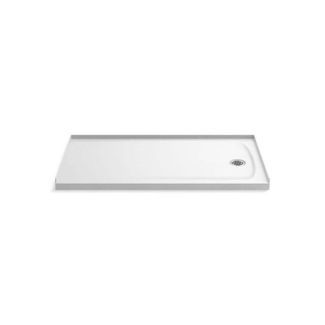 Kohler - Ballast 60'' x 32'' alcove shower base, right drain - White