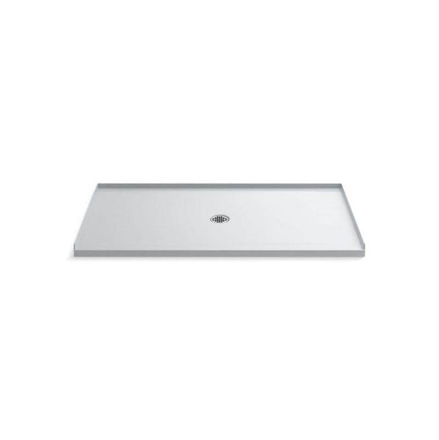 Kohler - Ballast 66'' x 36'' alcove shower base, center drain - White