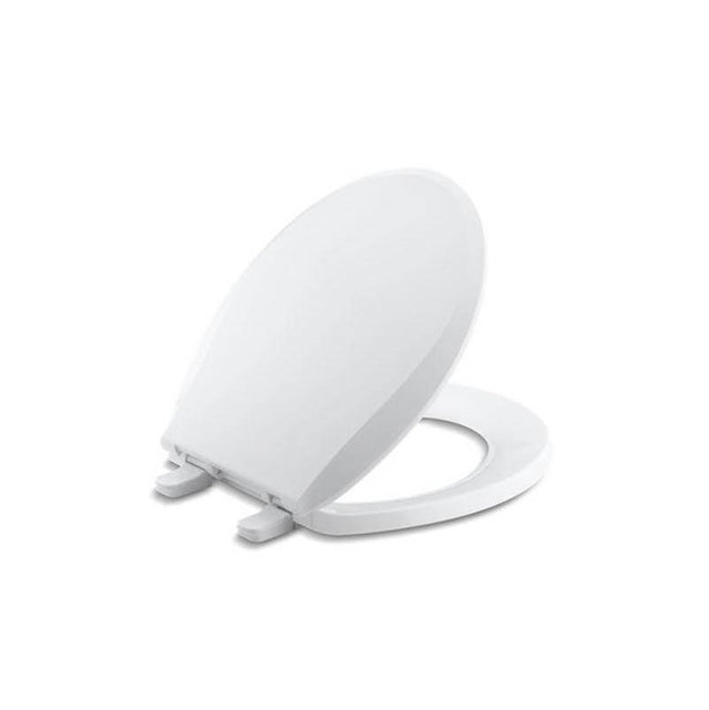 Kohler - Cachet Quick-ReleaseE round-front toilet seat - White