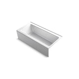 Kohler - Bellwether 66'' x 32'' alcove bath, right drain - White