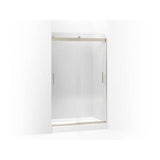 Kohler - Levity Sliding shower door, 74'' H x 43-5/8 - 47-5/8'' W, with 1/4'' thick Crystal Clear glass - Anodized Brushed Bronze