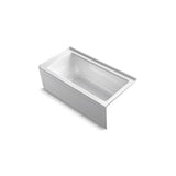 Kohler - Archer 60'' x 30'' alcove bath right drain - White