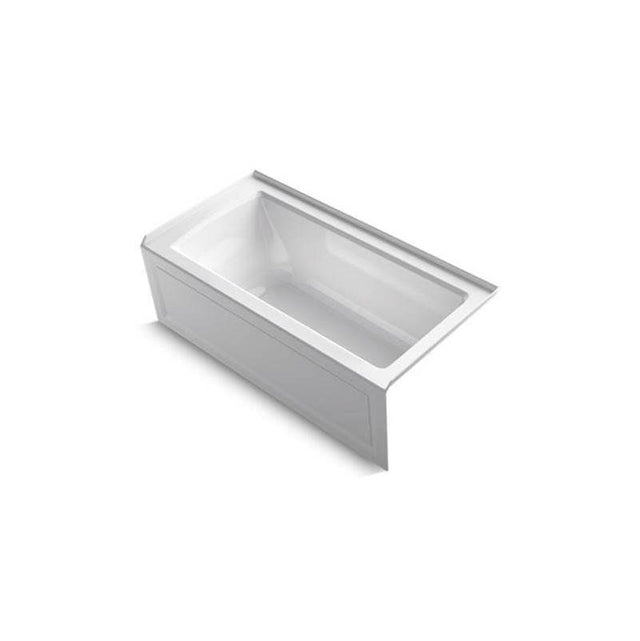 Kohler - Archer 60'' x 30'' alcove bath right drain - White