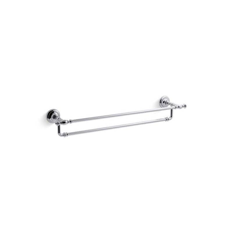 Kohler - Artifacts 24'' double towel bar - Polished Chrome