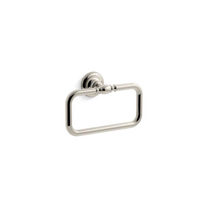Kohler - Artifacts Towel ring - Vibrant Polished Nickel