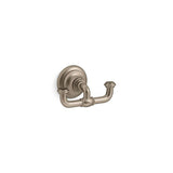 Kohler - Artifacts Double robe hook - Vibrant Brushed Bronze