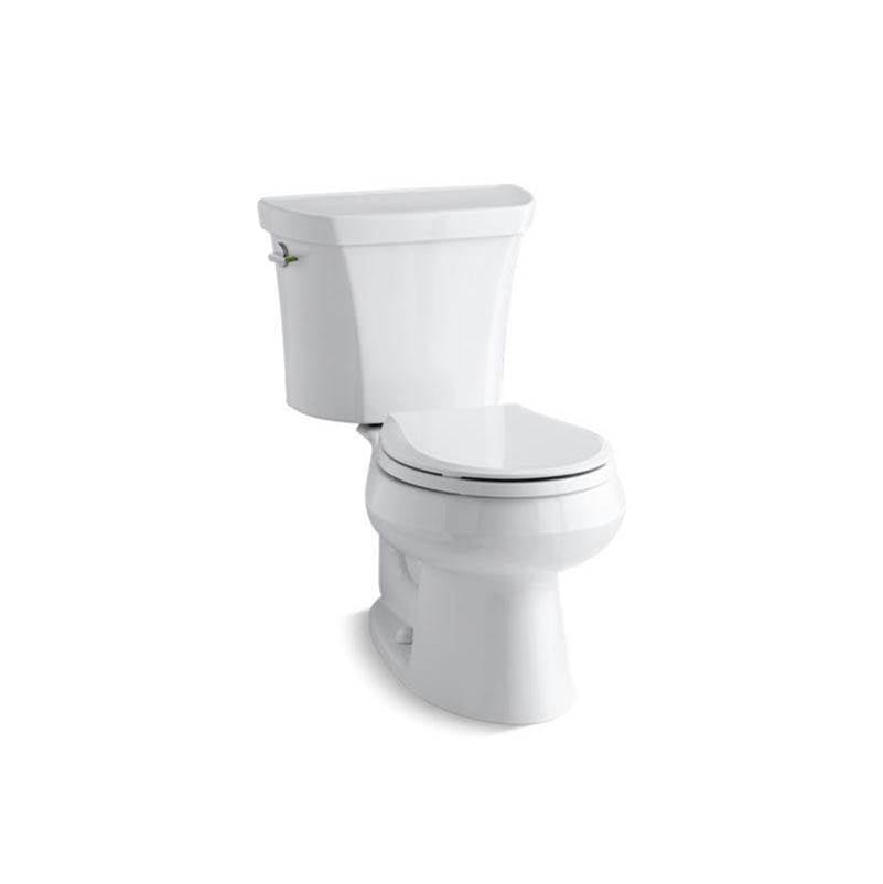 Kohler - Wellworth Two-piece round-front toilet, dual-flush - White