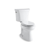 Kohler - Highline Two-piece elongated toilet, dual-flush - White
