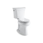 Kohler - Highline Two-piece elongated toilet, dual-flush - White