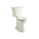 Kohler - Highline Two-piece elongated toilet, dual-flush - Biscuit
