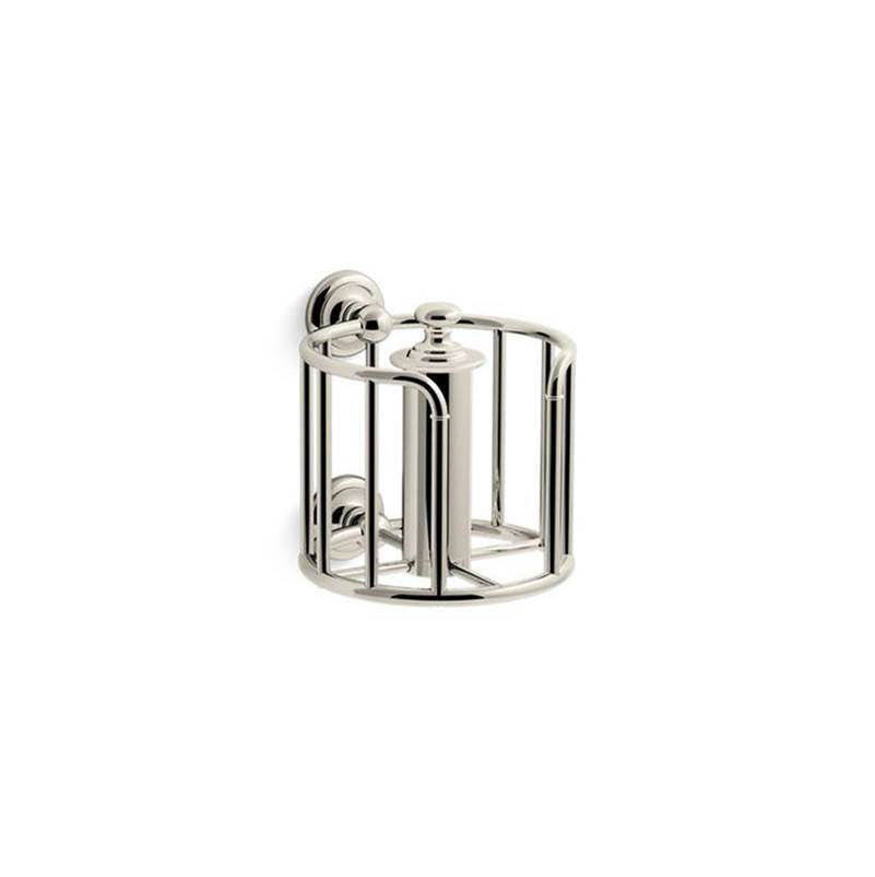 Kohler - Artifacts Toilet paper carriage - Vibrant Polished Nickel
