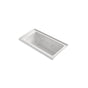 Kohler - Archer 60'' x 30'' alcove heated whirlpool bath, right drain - White