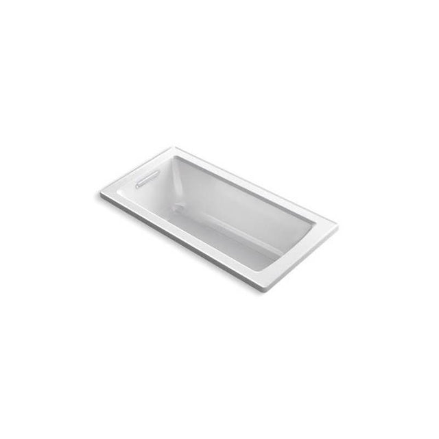 Kohler - Archer 60'' x 30'' drop-in bath with Bask heated surface - White