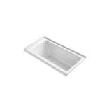 Kohler - Archer 60'' x 30'' alcove bath, right drain - White