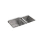 Kohler - Strive 35-1/2'' undermount double-bowl kitchen sink - Stainless Steel