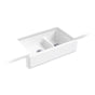 Kohler - Whitehaven Smart Divide 35-3/4'' undermount double-bowl farmhouse kitchen sink - White